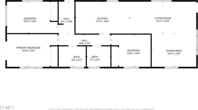 341 1st St, Fillmore, CA 93015 - view of room layout