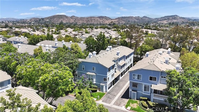 565 N Pageant Dr Unit B, Orange, CA 92869 - aerial view of residential area with a mountain backdrop