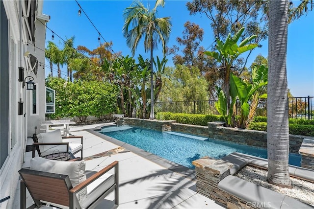 34 Key Largo, Aliso Viejo, CA 92656 - view of swimming pool with a fenced backyard and a patio
