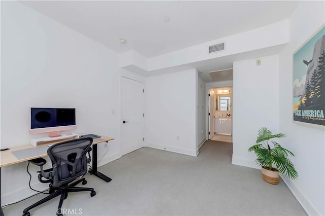 1817 Prosser Ave Unit 305, Los Angeles, CA 90025 - office area with carpet floors and baseboards