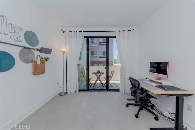 1817 Prosser Ave Unit 305, Los Angeles, CA 90025 - carpeted office featuring baseboards