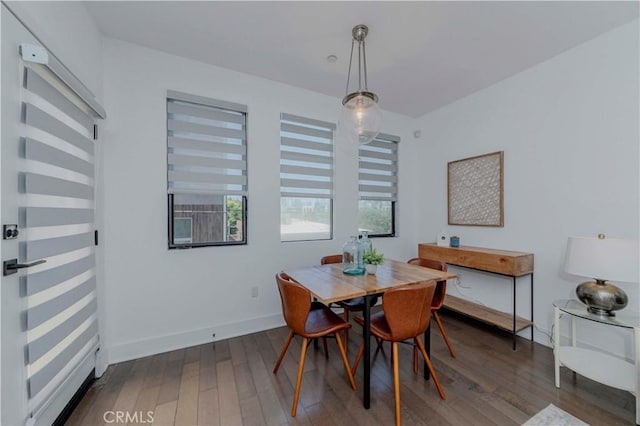 1817 Prosser Ave Unit 305, Los Angeles, CA 90025 - dining space with wood finished floors and radiator