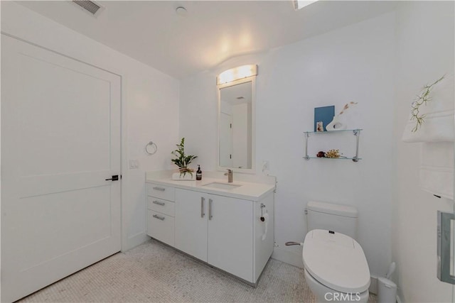 1817 Prosser Ave Unit 305, Los Angeles, CA 90025 - half bath with vanity and tile patterned floors