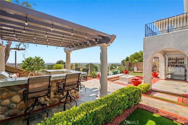 17 Lemans, Newport Coast, CA 92657 - patio / terrace featuring a patio area and a pergola