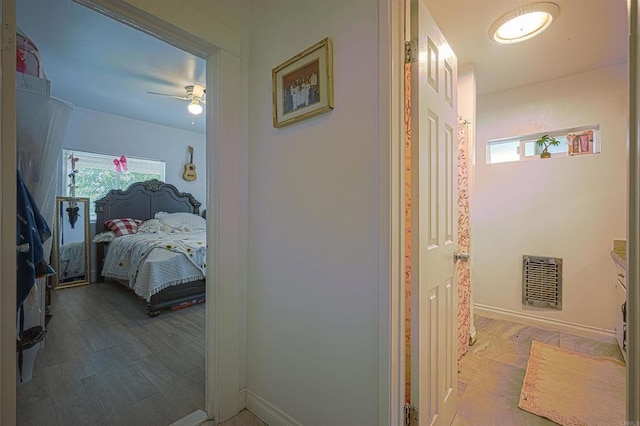 320 W 8th Ave, Escondido, CA 92025 - hall featuring baseboards and wood finished floors