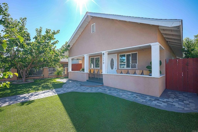 320 W 8th Ave, Escondido, CA 92025 - rear view of house featuring stucco siding and a patio area