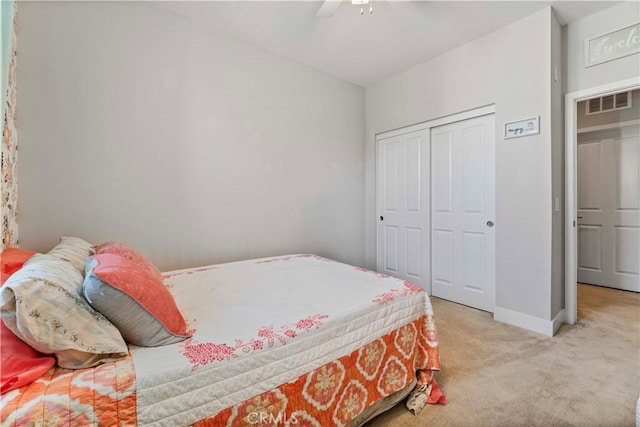 6 Fenix St, Rancho Mission Viejo, CA 92694 - bedroom featuring carpet floors, a closet, and ceiling fan