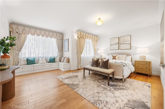 2767 Saleroso Dr, Rowland Heights, CA 91748 - bedroom with ornamental molding and hardwood / wood-style floors