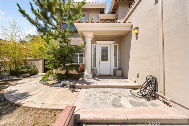 2767 Saleroso Dr, Rowland Heights, CA 91748 - doorway to property with stucco siding