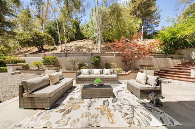 2767 Saleroso Dr, Rowland Heights, CA 91748 - view of patio / terrace featuring outdoor lounge area