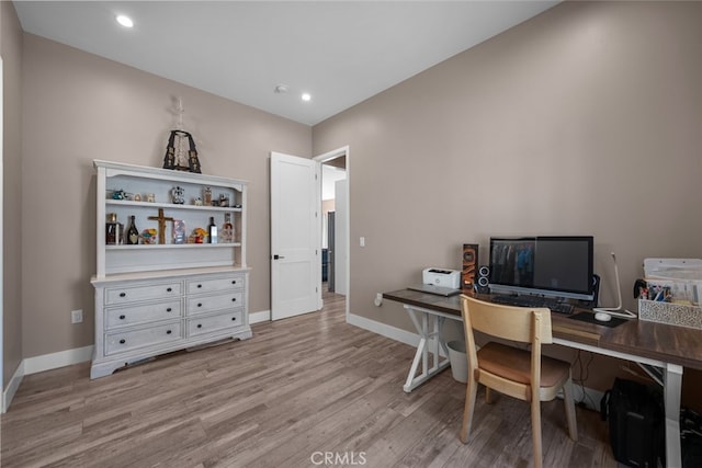 2920 Fairmount Ave, La Crescenta, CA 91214 - office space with light wood finished floors and recessed lighting