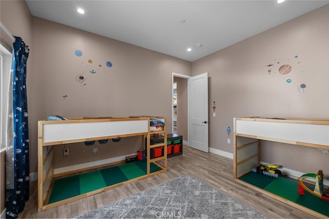 2920 Fairmount Ave, La Crescenta, CA 91214 - bedroom with wood finished floors and recessed lighting