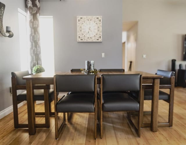 14330 Jennings Vista Way, Lakeside, CA 92040 - dining space with light wood-type flooring