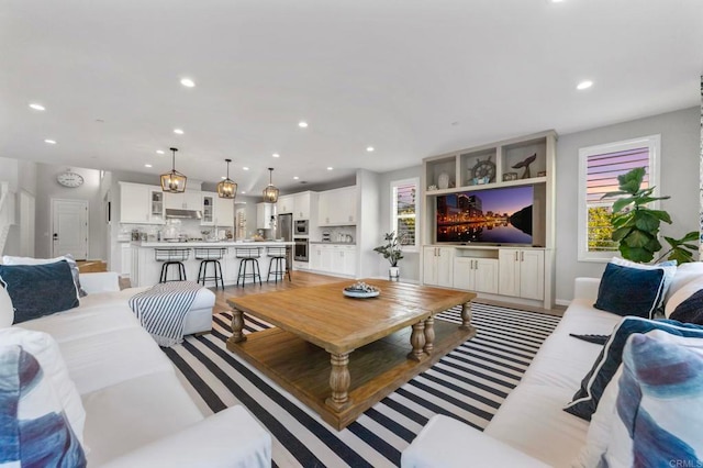 2990Eldenberry St, Escondido, CA 92029 - living room featuring recessed lighting