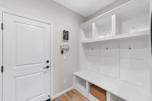 2990Eldenberry St, Escondido, CA 92029 - mudroom featuring light wood-style floors and baseboards