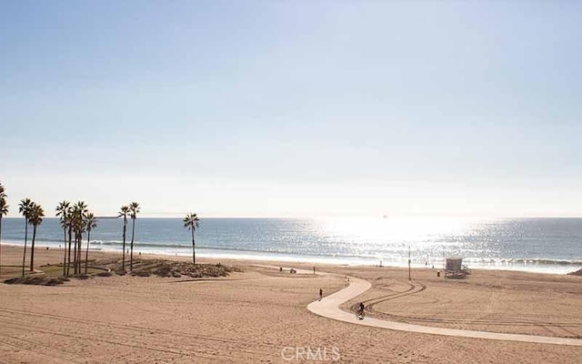 1628 E Palm Ave Unit 5, El Segundo, CA 90245 - water view featuring nearby beach