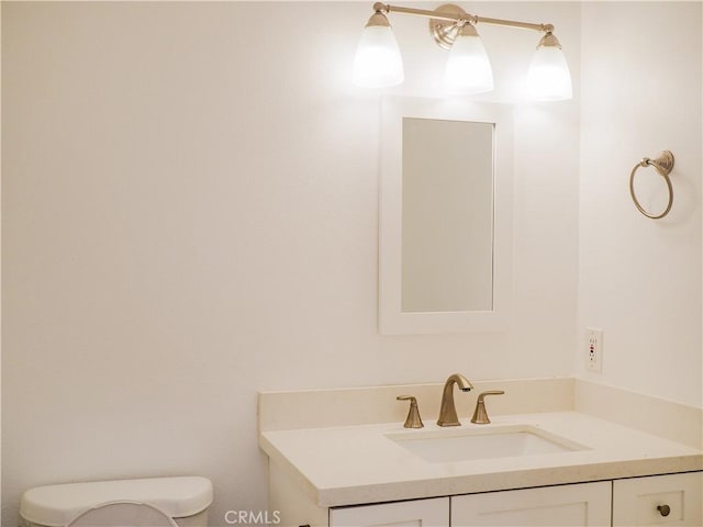 1628 E Palm Ave Unit 5, El Segundo, CA 90245 - half bathroom featuring toilet and vanity
