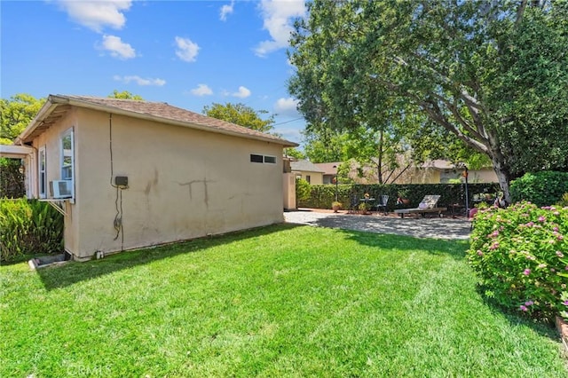 35 Columbia St, Pasadena, CA 91105 - view of side of property with stucco siding, a patio, and cooling unit
