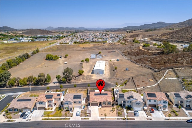 33084 Toledo Bend Ct, Winchester, CA 92596 - aerial overview of property's location with mountains and nearby suburban area