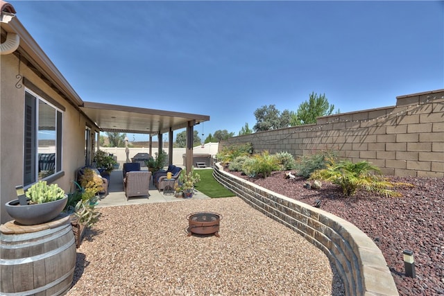 33084 Toledo Bend Ct, Winchester, CA 92596 - fenced backyard with a patio