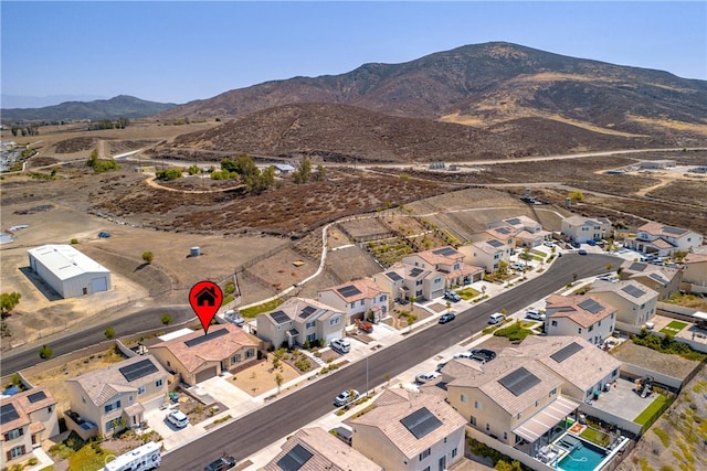 33084 Toledo Bend Ct, Winchester, CA 92596 - view of property location with a mountainous background and nearby suburban area