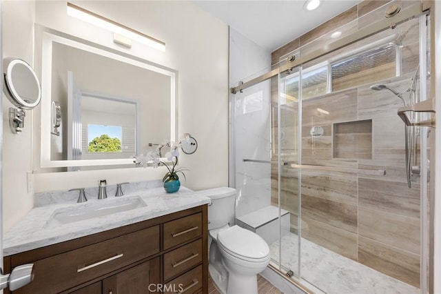 18680 Vantage Pointe Dr, Rowland Heights, CA 91748 - full bath with a shower stall and vanity