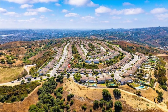 18680 Vantage Pointe Dr, Rowland Heights, CA 91748 - aerial view of property's location with nearby suburban area