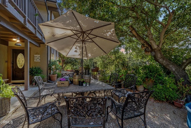 2100 Valley Meadow Dr, Oak View, CA 93022 - patio / terrace featuring outdoor dining space and a patio