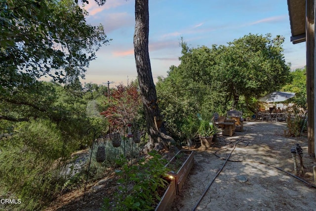 2100 Valley Meadow Dr, Oak View, CA 93022 - view of yard featuring a patio area