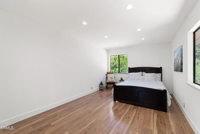 2100 Valley Meadow Dr, Oak View, CA 93022 - bedroom featuring light wood-style floors and recessed lighting