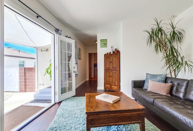 12826 Bombardier Ave, Norwalk, CA 90650 - living area featuring wood finished floors
