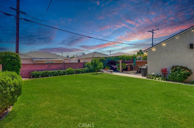12826 Bombardier Ave, Norwalk, CA 90650 - view of yard with a patio