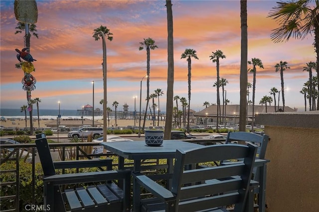 200 Pacific Coast Unit 130, Huntington Beach, CA 92648 - view of patio / terrace with a water view