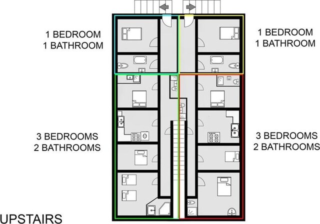 213 S Atlantic Blvd, Alhambra, CA 91801 - view of floor plan / room layout