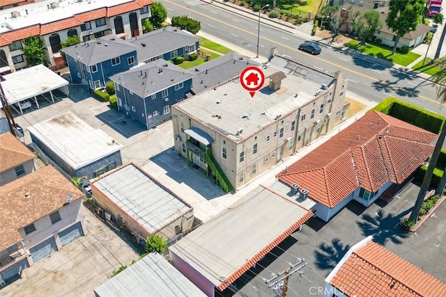 213 S Atlantic Blvd, Alhambra, CA 91801 - drone / aerial view
