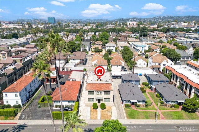 213 S Atlantic Blvd, Alhambra, CA 91801 - aerial perspective of suburban area