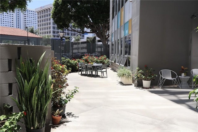 100 Atlantic Ave Unit 906, Long Beach, CA 90802 - view of patio featuring outdoor dining space