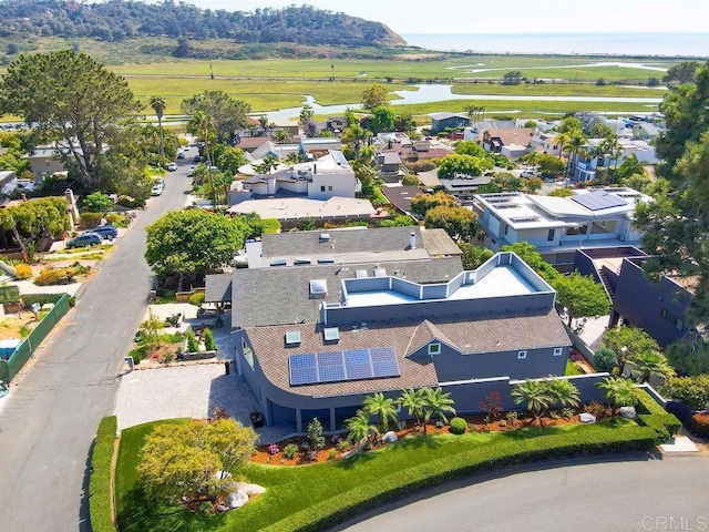 12794 Via Felino, Del Mar, CA 92014 - aerial perspective of suburban area with a large body of water