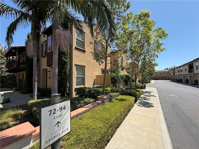 72 Granite, Irvine, CA 92620 - view of asphalt street with a residential view and sidewalks