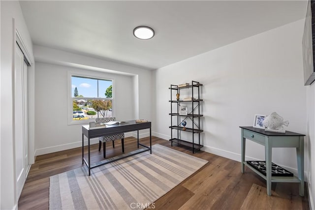 1809 Celeste Ln, Fullerton, CA 92833 - office featuring wood finished floors and baseboards