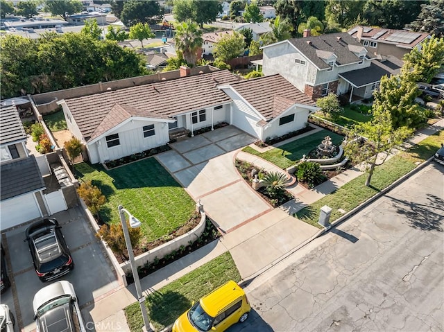 1809 Celeste Ln, Fullerton, CA 92833 - aerial perspective of suburban area
