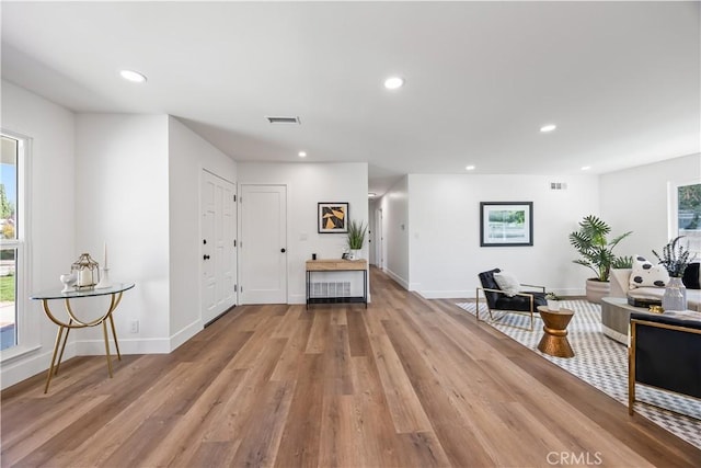 1809 Celeste Ln, Fullerton, CA 92833 - foyer entrance with wood finished floors and recessed lighting