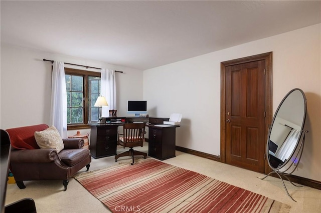31681 Peppertree, San Juan Capistrano, CA 92675 - office area featuring light colored carpet and baseboards
