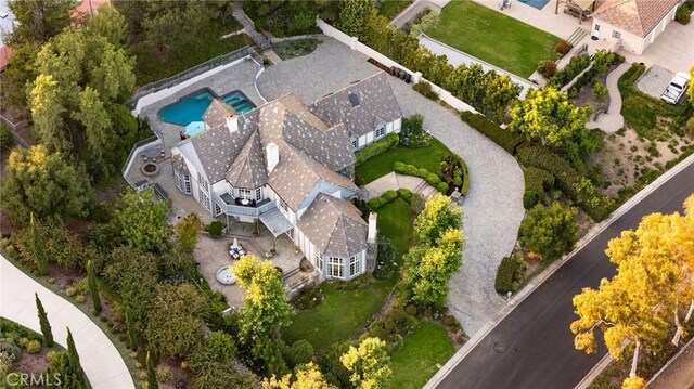 31681 Peppertree, San Juan Capistrano, CA 92675 - aerial view of property and surrounding area featuring a pool area