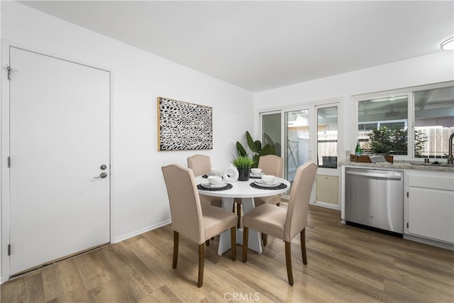 19721 Dunsmuir Plz, Yorba Linda, CA 92886 - dining space featuring light wood-style floors