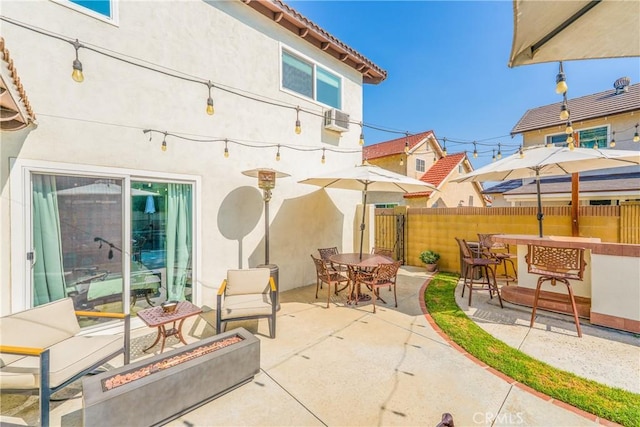 8110 True Ave, Pico Rivera, CA 90660 - view of patio with outdoor dining area