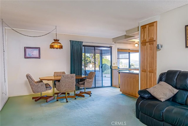 5870 Winncliff Dr, Jurupa Valley, CA 92509 - dining room with light colored carpet