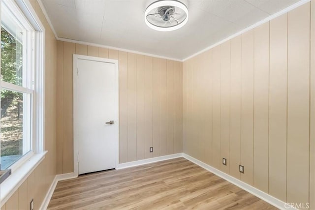 1212 N Old Stage Rd, Mount Shasta, CA 96067 - empty room with crown molding and light wood-type flooring