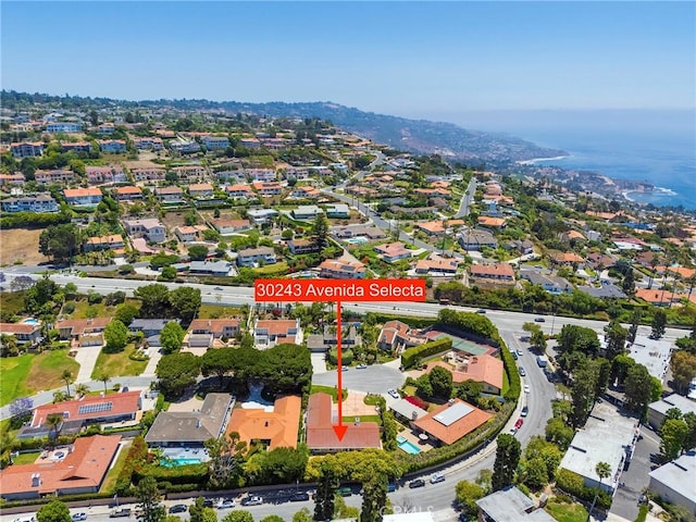 30243 Avenida Selecta, Rancho Palos Verdes, CA 90275 - aerial view of property's location with a nearby body of water and nearby suburban area