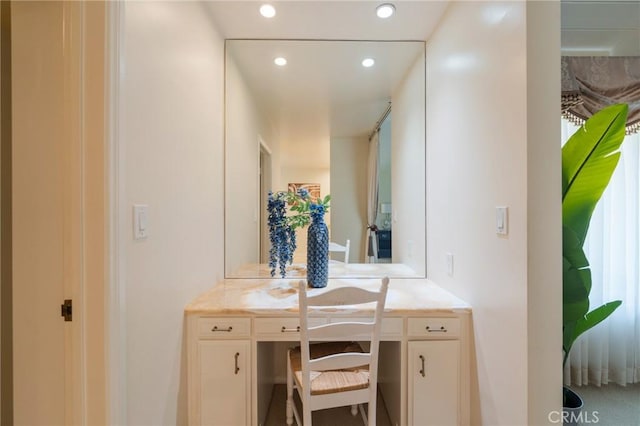 30243 Avenida Selecta, Rancho Palos Verdes, CA 90275 - bathroom with recessed lighting and vanity